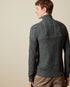 <P>Cotton Blend Cable Knit Funnel Neck Jumper</P>
